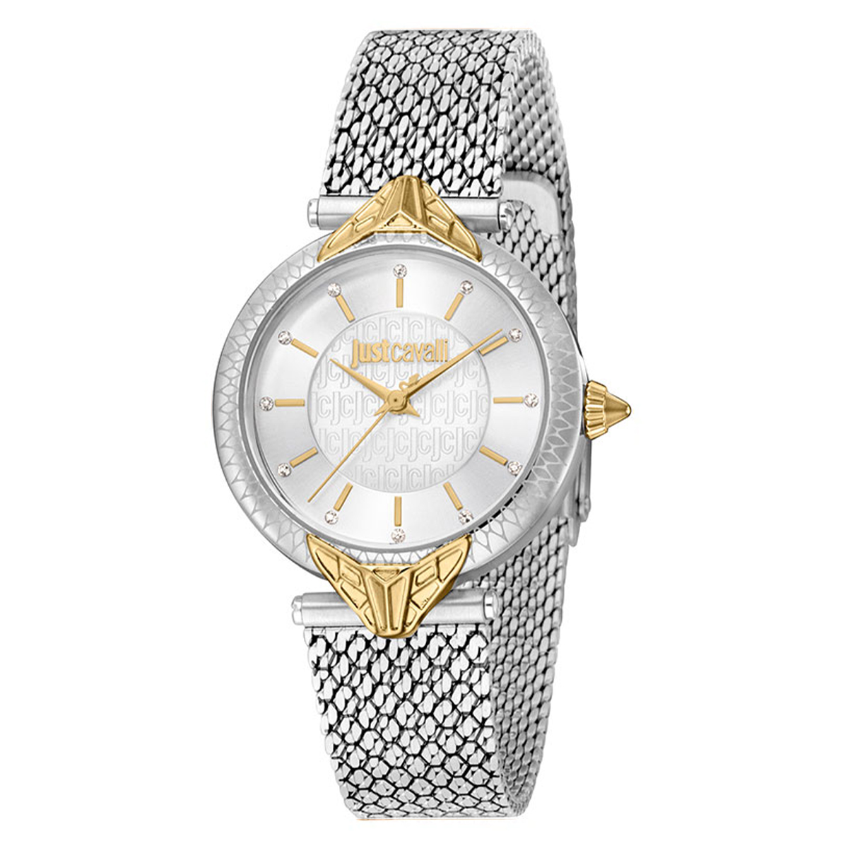 MONTRE JUST CAVALI FEMME SIMPLE ACIER